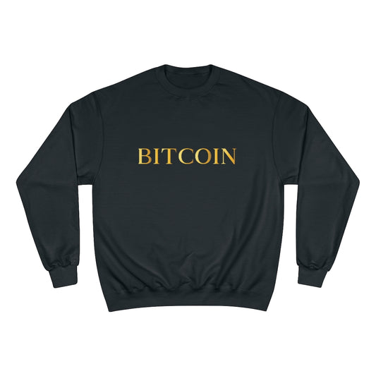 Bitcoin Modern Champion Sweatshirt