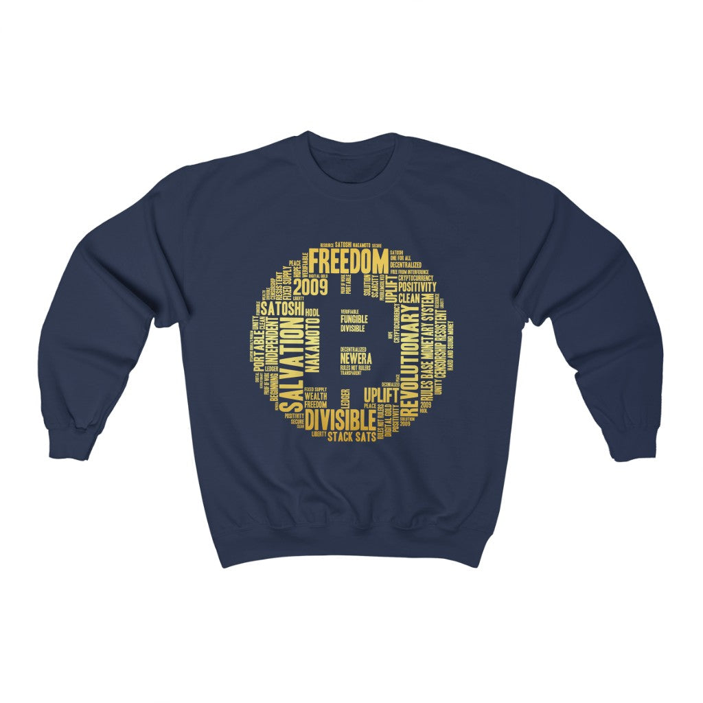 Bitcoin in 50 Words Sweatshirt