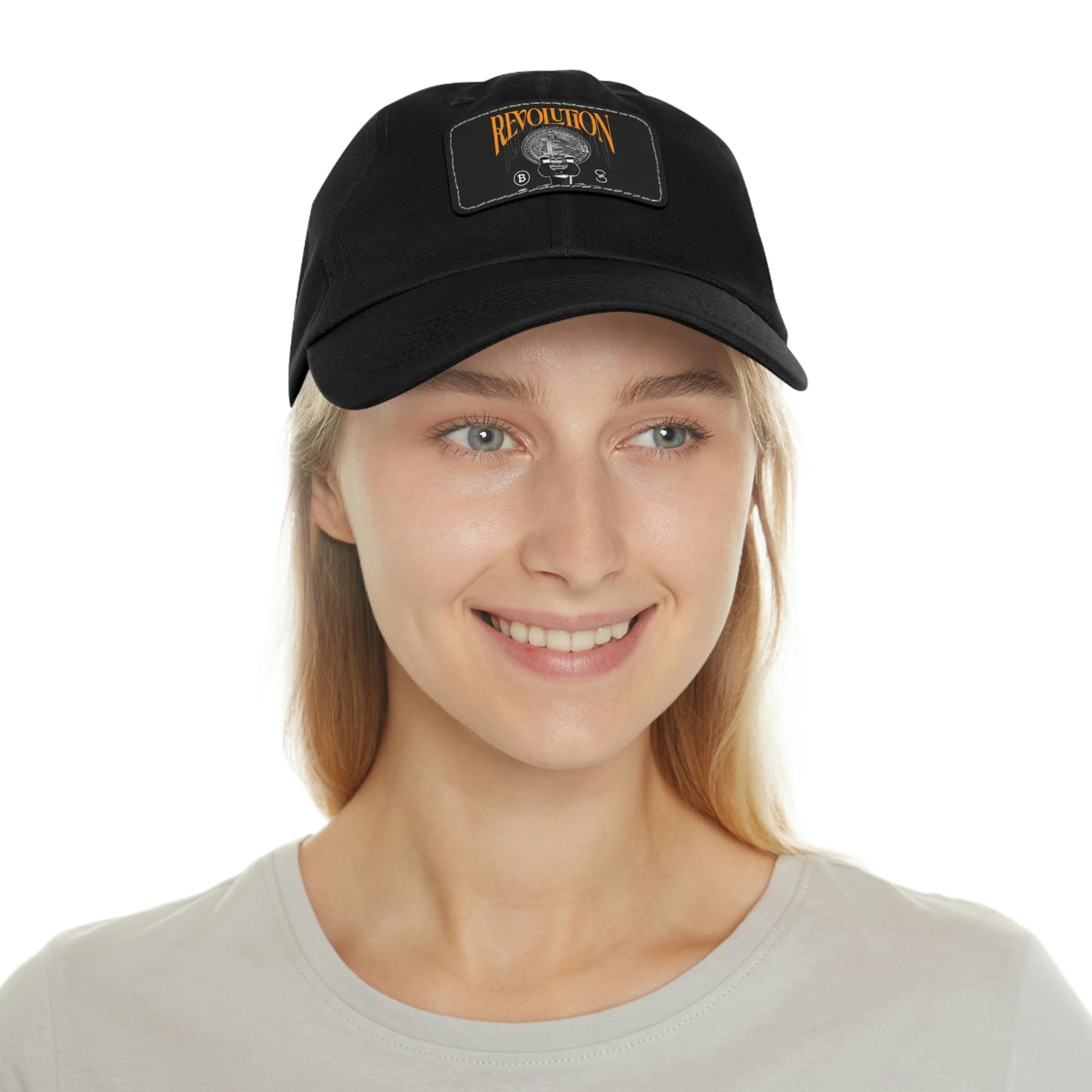 BTC Revolution Hat with Leather Patch (Rectangle)