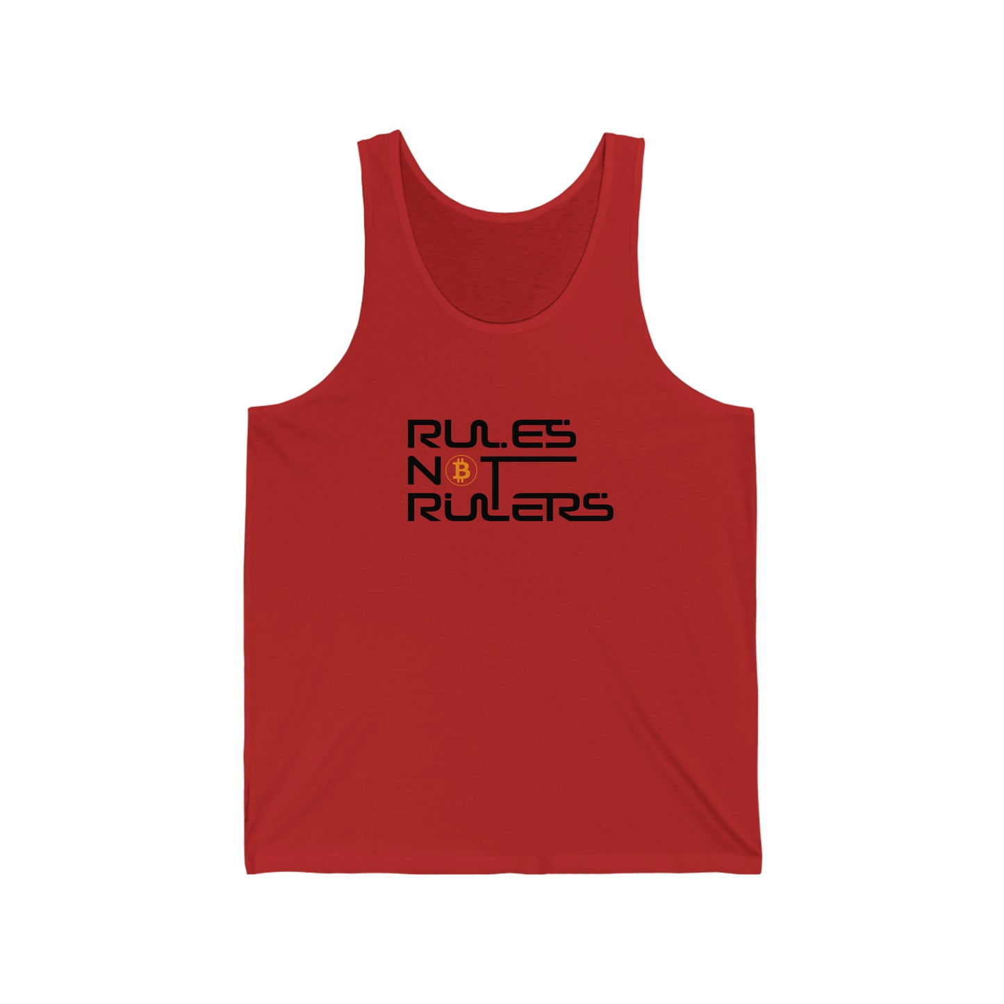 Rules Not Rulers Jersey Tank