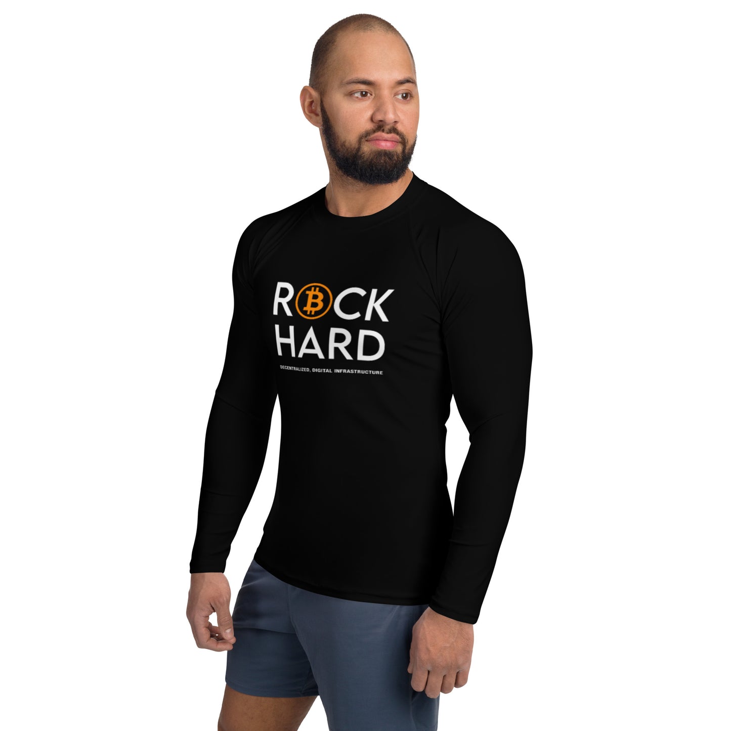 Rock Hard Men's Rash Guard