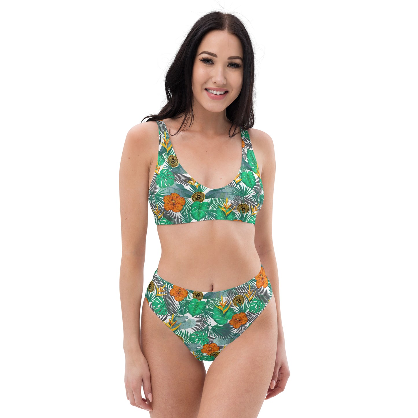 BTC Tropical high-waisted bikini