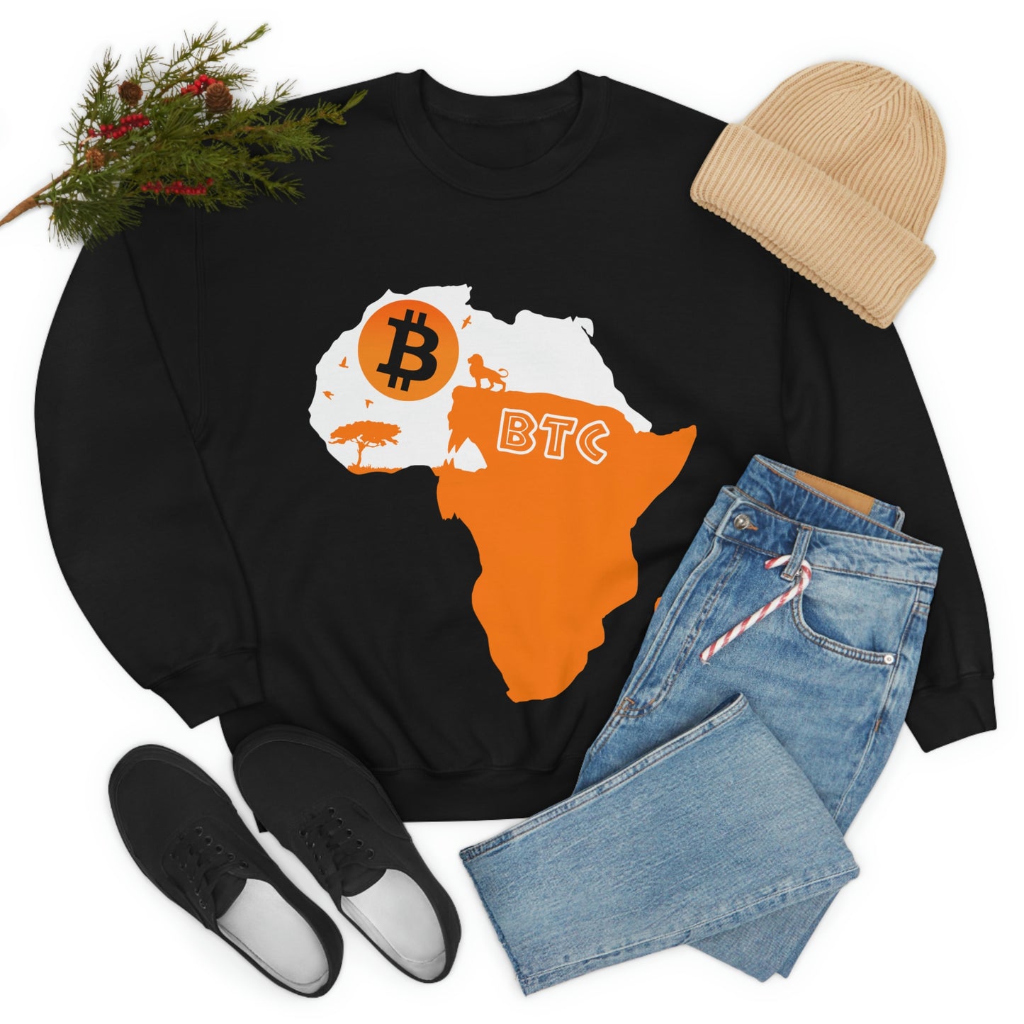 BTC Africa Crewneck Sweatshirt