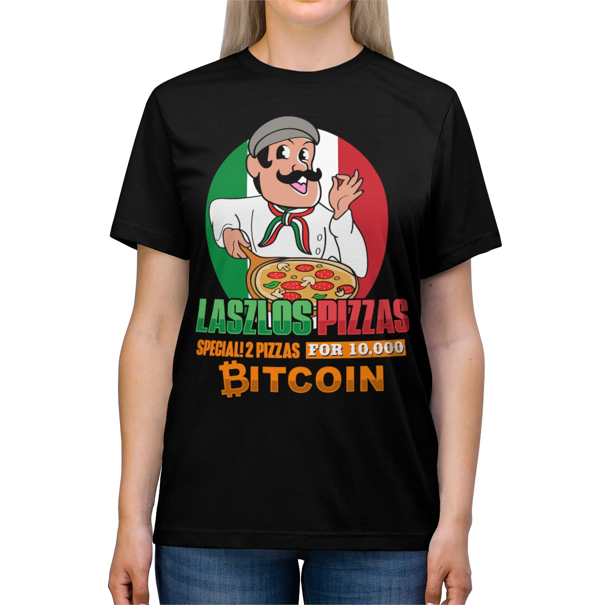 Bitcoin Pizza Day Men's Short Sleeve Tee
