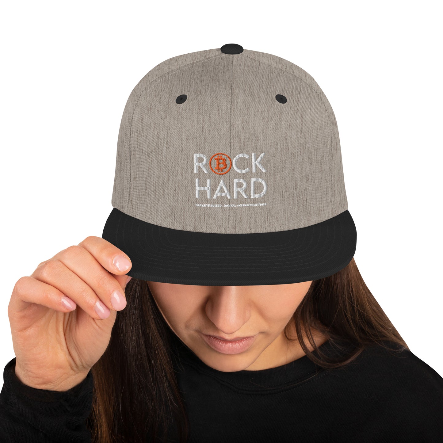 Rock Hard Snapback Hat