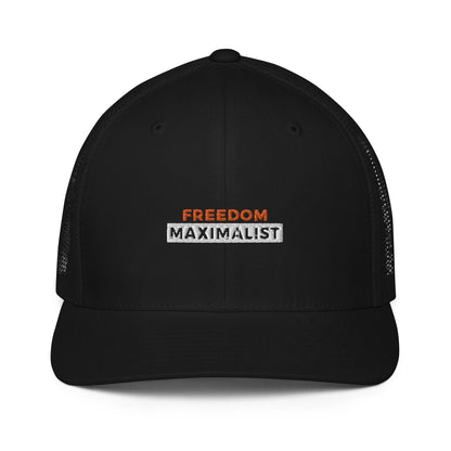 Freedom Maximalist Closed-back trucker cap