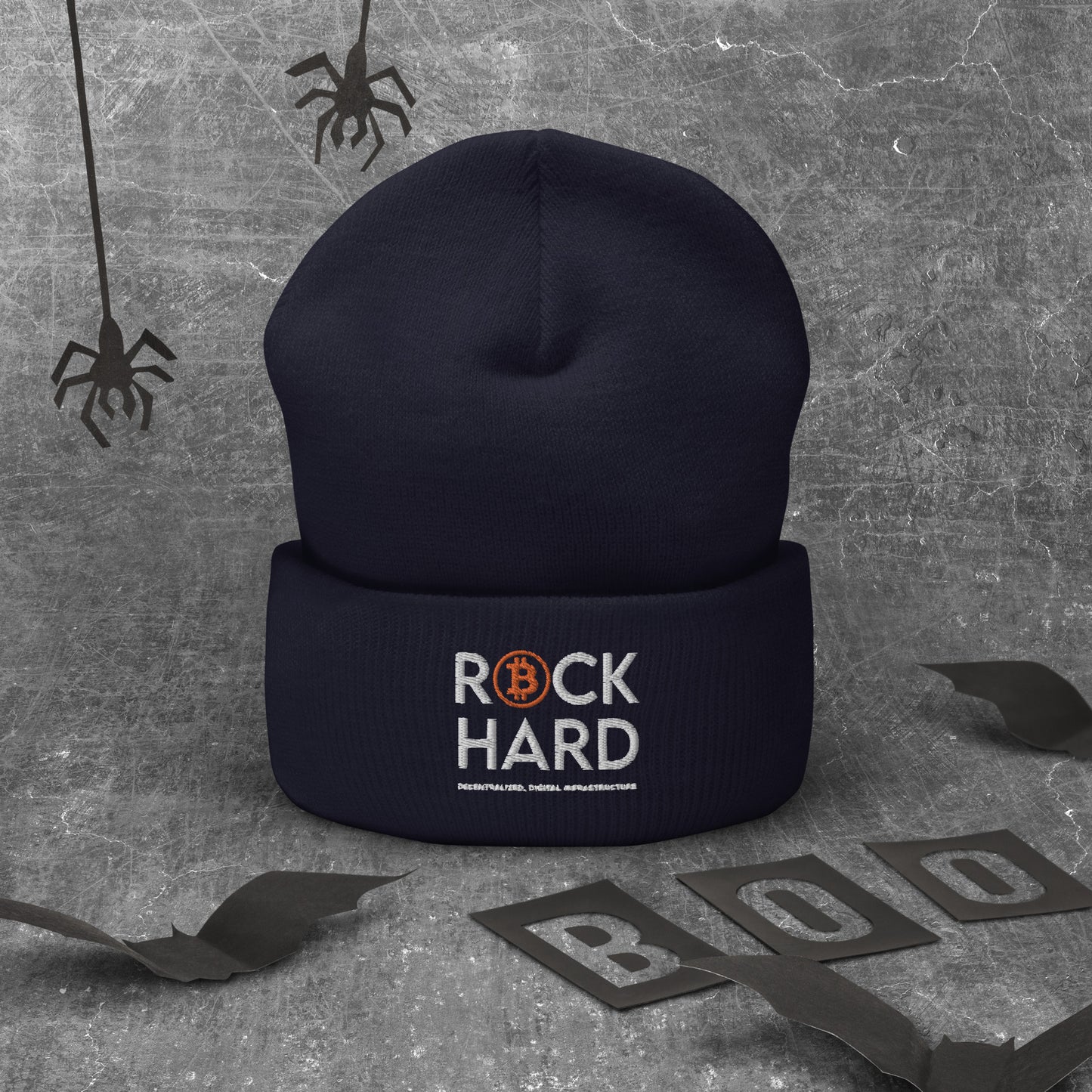 Rock Hard Cuffed Beanie