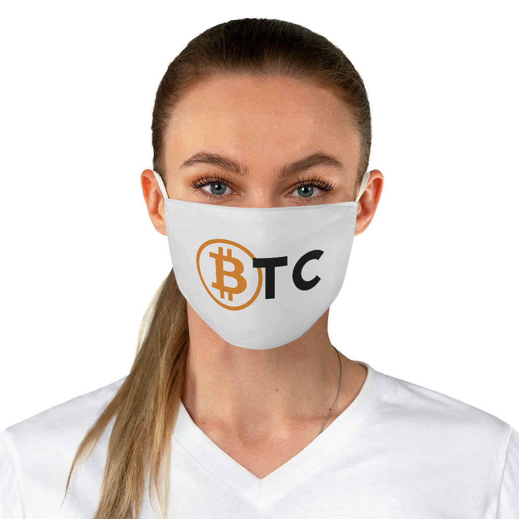 BTC Fabric Face Mask