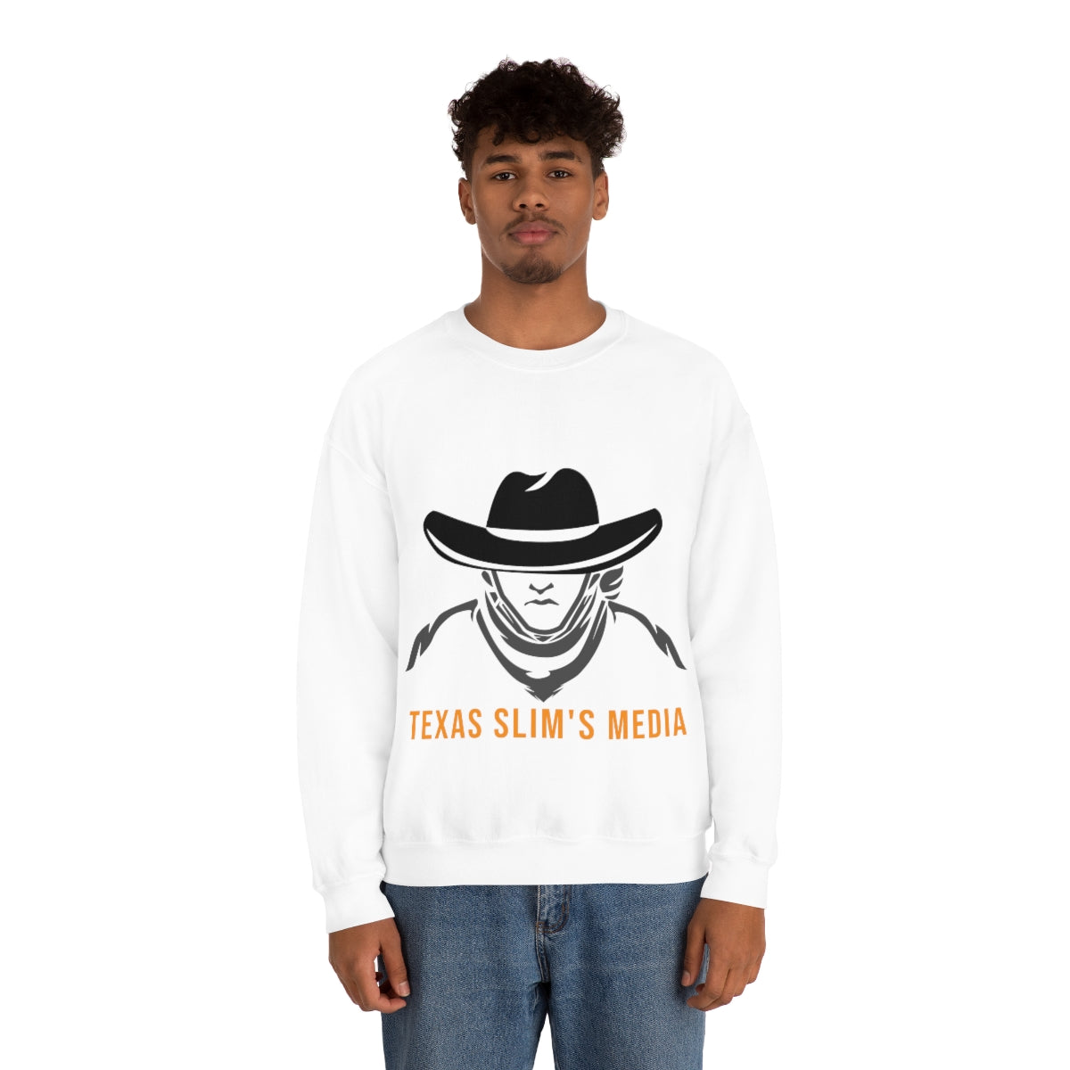 Texas Slim's Media Heavy Blend™ Crewneck Sweatshirt