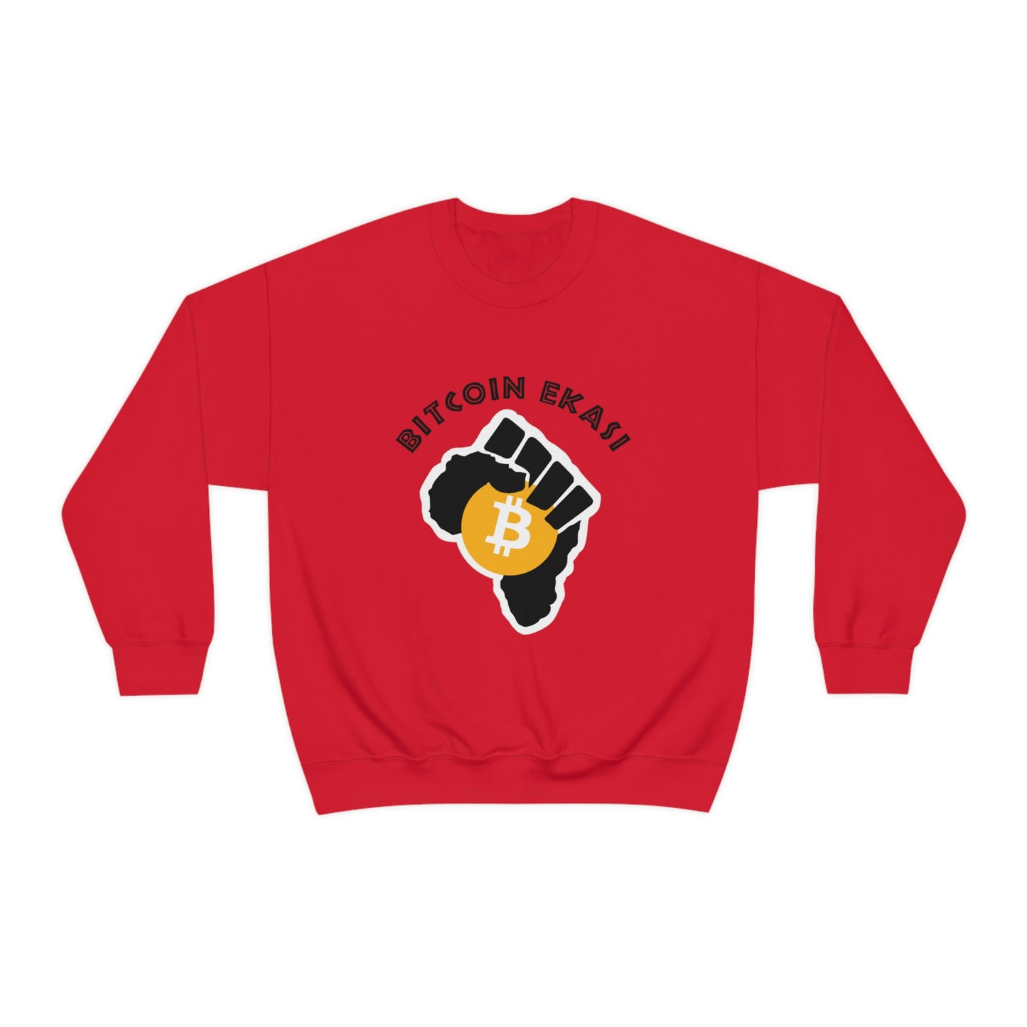 Vintage Bitcoin Ekasi Crewneck Sweatshirt