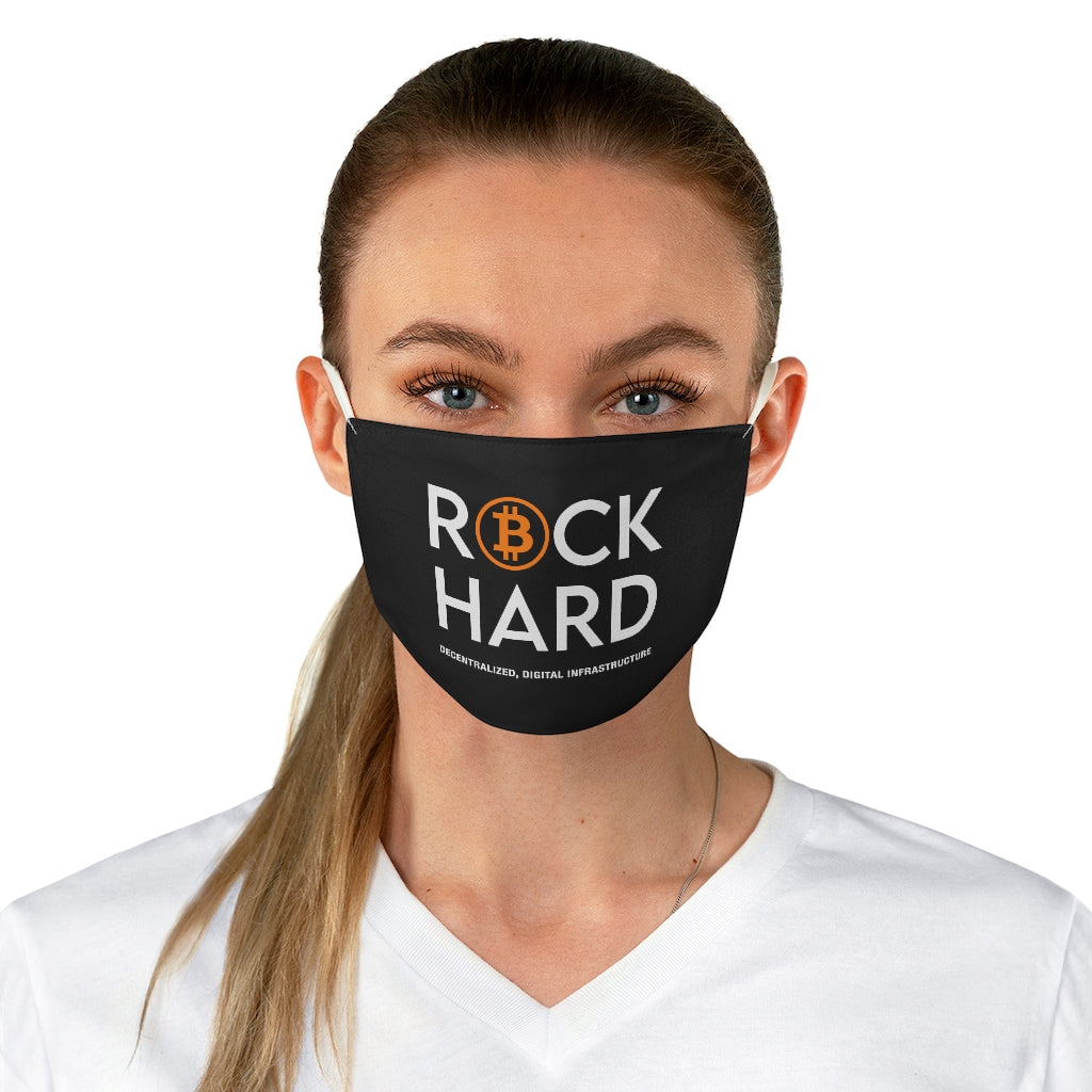 Rock Hard Fabric Face Mask