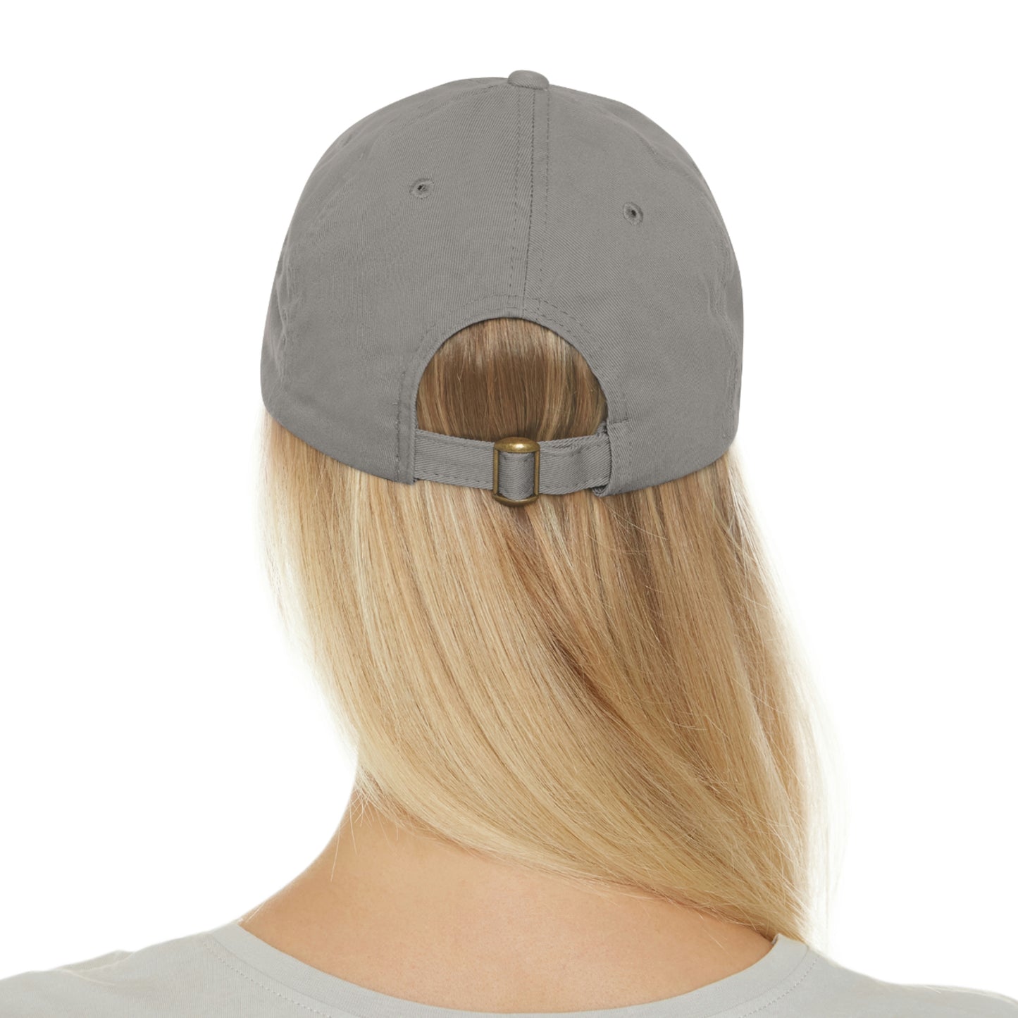 Decentralized  Hat with Leather Patch