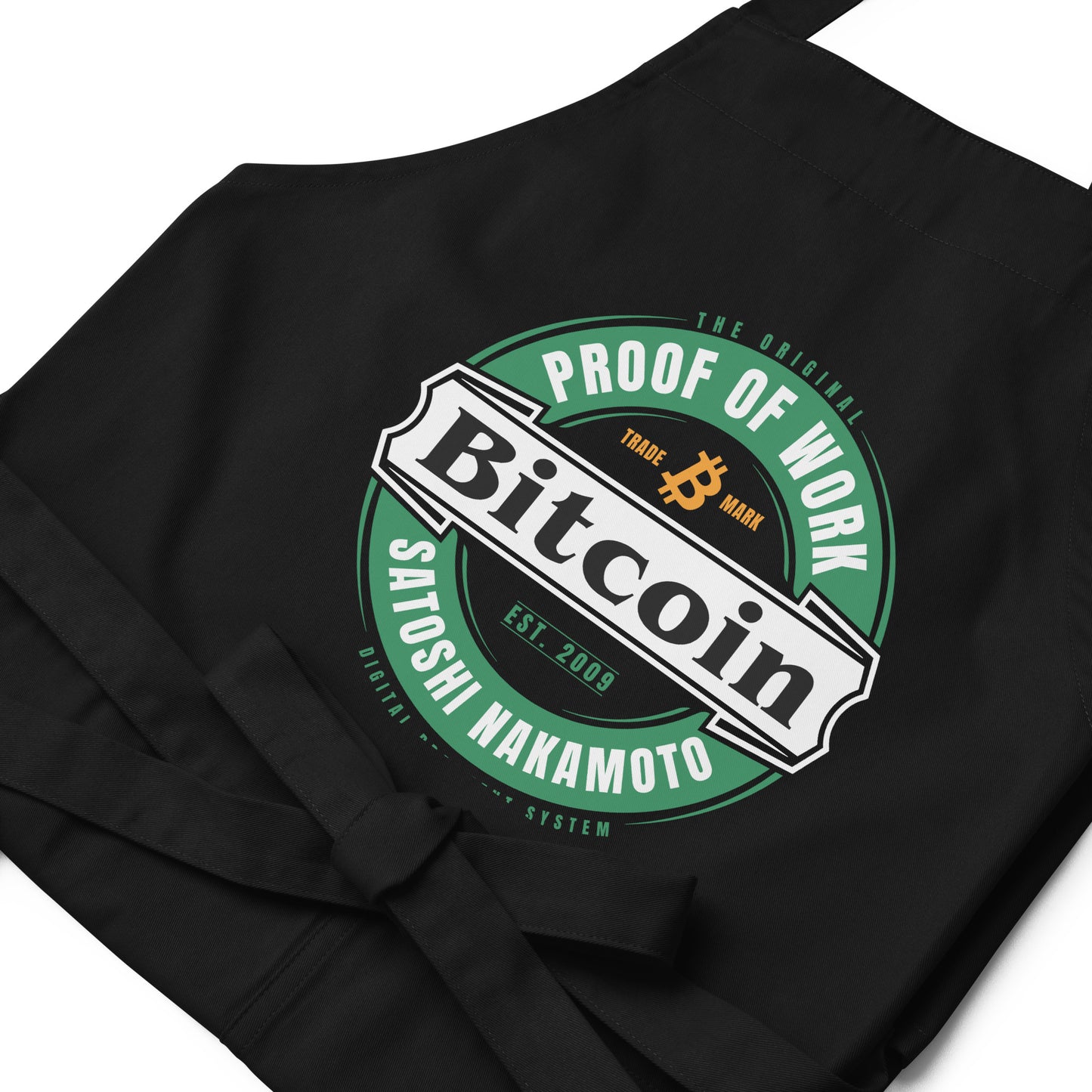 BTC Emblem Organic cotton apron
