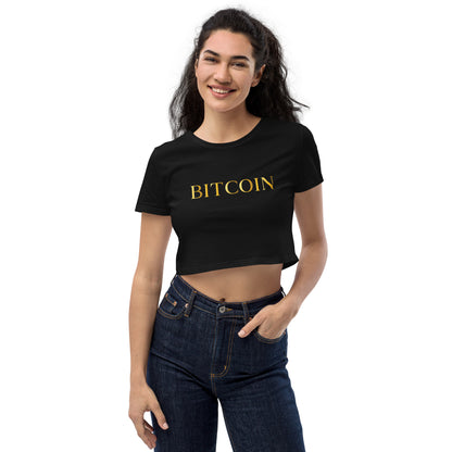 Modern Bitcoin Organic Crop Top