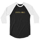 Digital Gold 3/4 sleeve raglan shirt